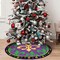 Festival Decorations Holiday Tree Skirt, Tree Mat Holiday Party Supplies Ornaments Indoor Outdoor Decorations 36 in